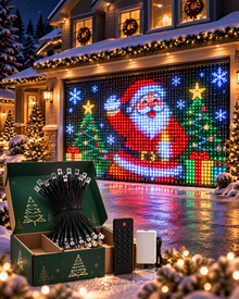 APP Controlled Fairy String Lights DIY Pattern Music Sync LED Curtain Lights Timer Function USB Powered Smart Lights